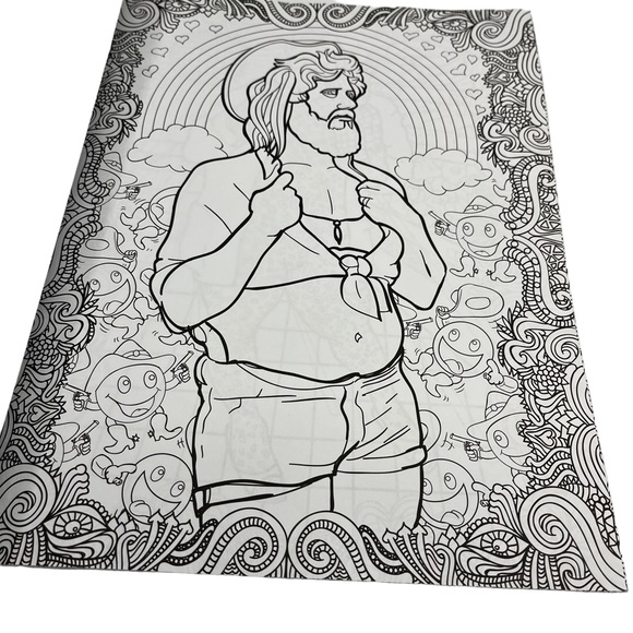 People of Walmart Adult Coloring Book: Rolling Back Dignity - Picture 4 of 6